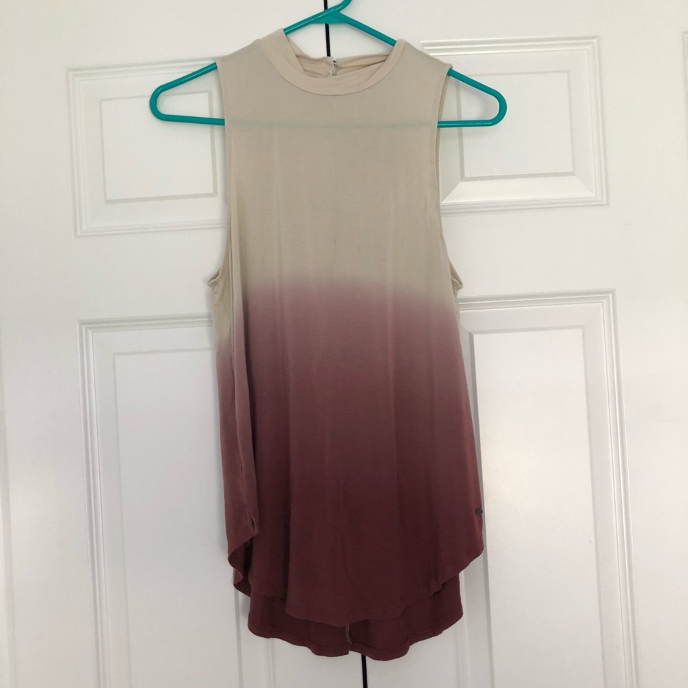 American Eagle white and purple tank top!